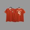 Retro jersey, football jersey, classic nostalgic replica Thai jersey, game training jersey, short-sleeved sportswear.