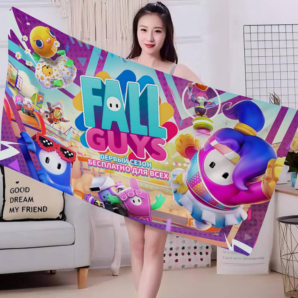 Popular F-Fall G-Guys Party Game Beach Towel Colorful Bath Towels for Girl Microfiber Quick Dry Custom Sand Free Beach Yoga Spa