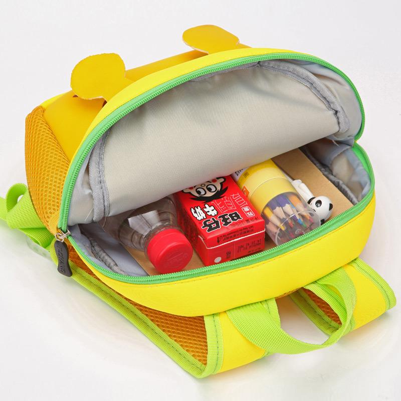 3D Kinder Schultaschen für Mädchen Jungen Kinder Rucksäcke Kindergarten Cartoon Tier Kleinkind Kinder Rucksack für 2-5 Jahre