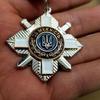 1Pc Ukraine Cross Metal Badge Copy Metal Badges Uniform Accessories Photography Propsmedal Of Courage, Military Merit Collection