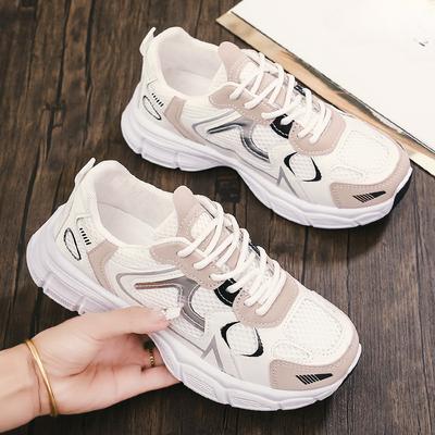 Running Sneakers Women Breathable Anti-slip Outdoor Fashion Casual Shoes 2024new All-match Thick Bottom Women Shoes Autumntime