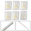 6 SIZES Sewing Needles 60 Piece Easy To Use Flat Handle