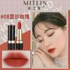 Velvet Matte Lipstick Milk Apricot Carrot Lipstick