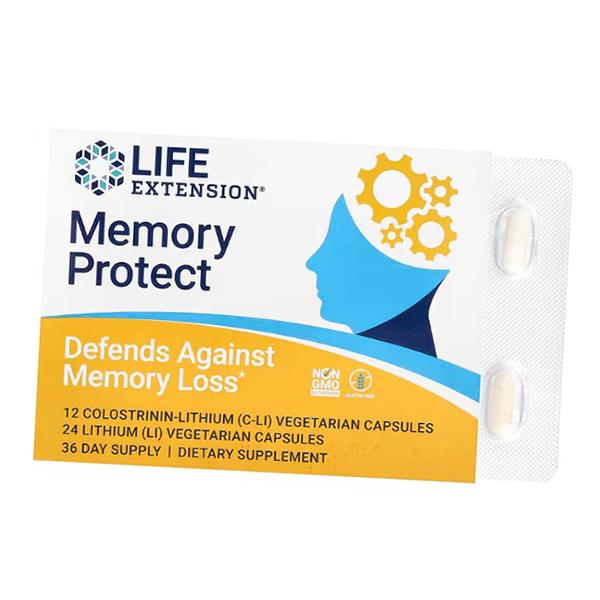 Литий, Защита памяти, Memory Protect, Life Extension  36вегкапс (36346084)