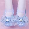 Mädchen Tanzschuhe Weiche Sohle Kinder Ballettschuhe Tanzschuhe Niedlich Bühnenauftritt Katzenpfoten Schuhe Schleifendekoration
