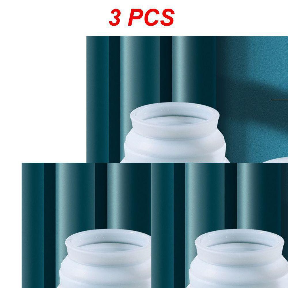 3PCS Portable Silicone Cup Foldable Travel Mug Heat Resistant Collapsible Water Cups with Lid Lanyard for Outdoor Camping