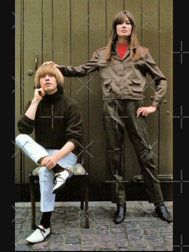 Françoise Hardy Brian Jones and Françoise Hardy Essential T-Shirt
