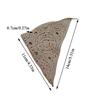 Handmade Crochet Hair Scarf Knitting Half Skirt Butt Curtain Hollow Out Triangle Headscarf Tied DIY Elegant Hair Accessories