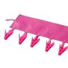 Bathroom Rack Portable Travel Cloth Hanger Foldable Clothes Clips Bathroom Rack