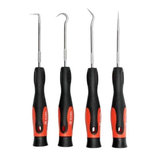 Yato Mini Stainless Steel Pick & Hook Set