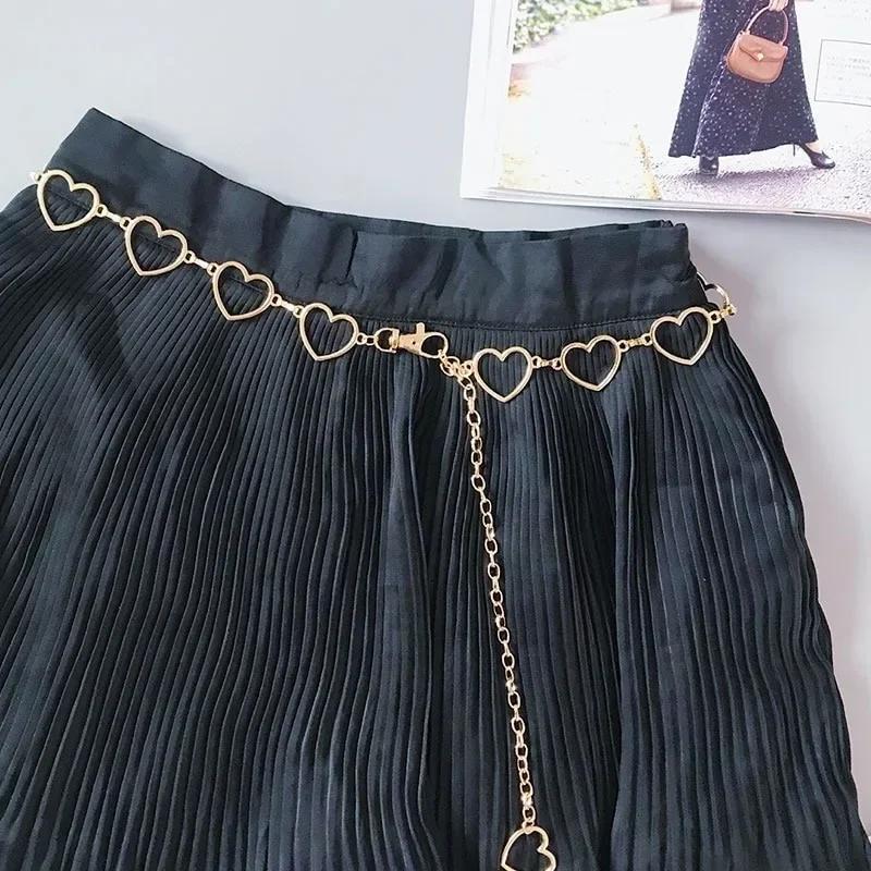 Waist Chain Women's Cool Ins Pants Butterfly Pendant Accessories Punk Hip Hop Street Skirt Decoration Belt Accessories for Women