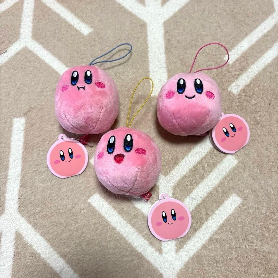 Kirby the Star Plush Toy Mascot 3 Types