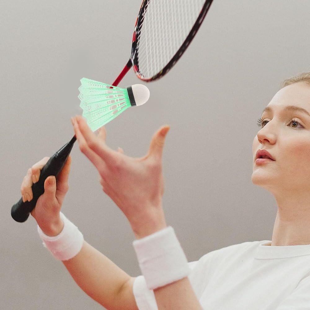 6 Colorful Badminton Stable Flight Badminton Outdoor Sports Badminton Durable Badminton Balls Shuttlecocks, Balls, Accessories,