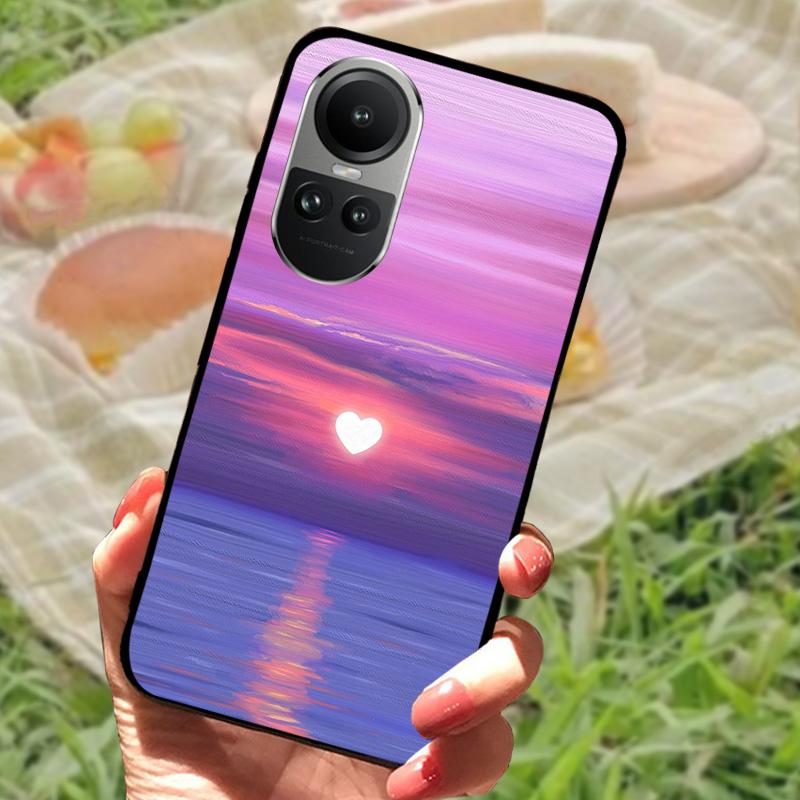 Para OPPO Reno 10 5G Reno 10 Pro 5G Capa de Celular Cool Fashion Capa de Celular Macia de Silicone Carcaças Para-choque Para Reno10 Reno10 Pro 5G Funda