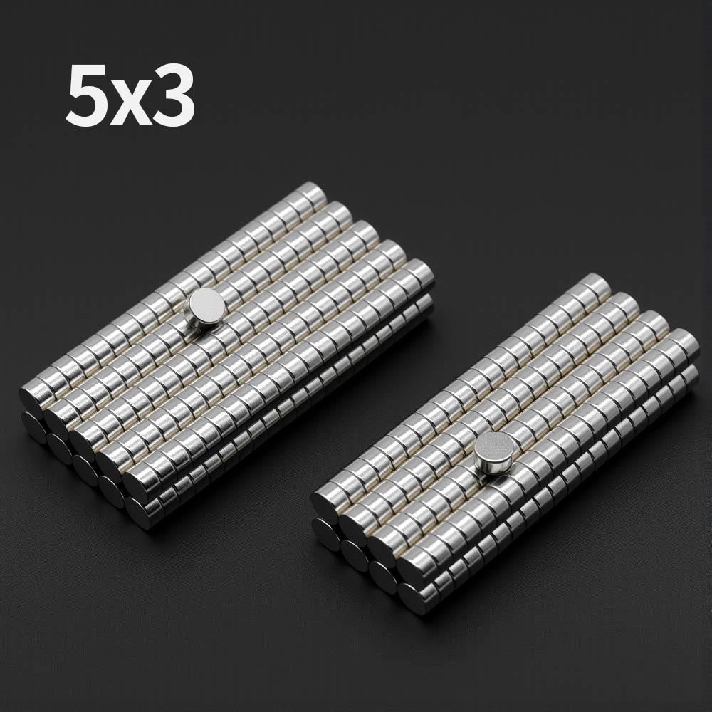 N35 Round Neodymium Magnet Small Strong Permanent Magnet For DIY Crafts Model Making Hardware Fixing Home Decoration