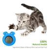 Plastic Catnip Energy Ball Replaceable Dog Head Shape Catnip Wall Balls for Cats Teeth Cleaning Rotatable Pet Treats Supplies
