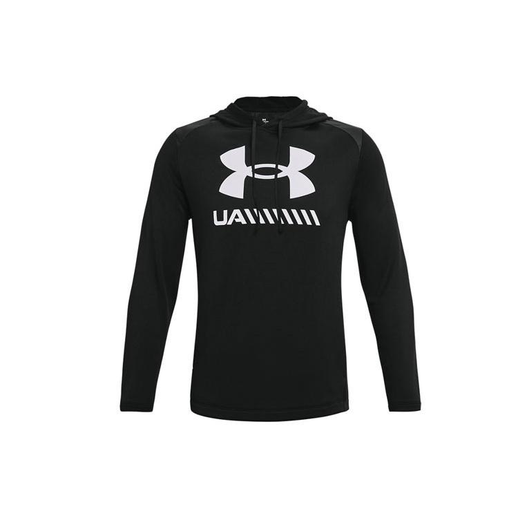 Under Armour Tech Letters Logo Loose Long-sleeve Men s Black Men s 1363663-001 XXL