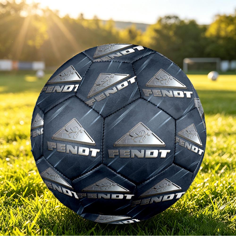 Fendt Print Standard Size 5 Soccer Ball Durable Shock?Absorbing Ball For Training Match Outdoor Play