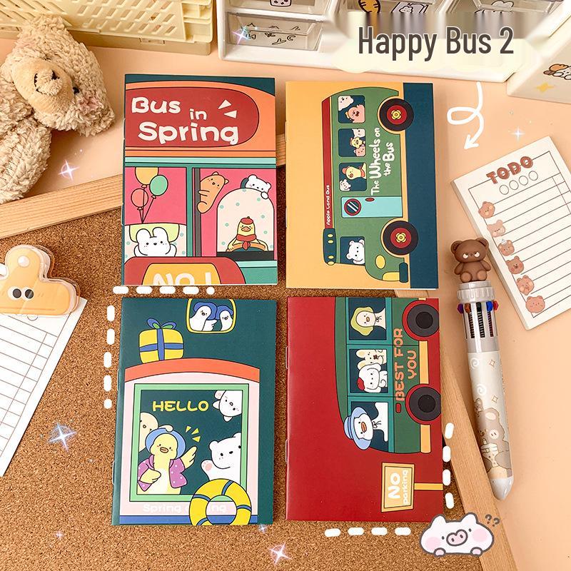 Compact Cute Softcover Mini Notepad for Students and Office Use