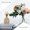 Woven Glass Bottle Vintage Decor Aroma Dried Flower Vase Home Desktop Arrangement Holder Aromatherapy
