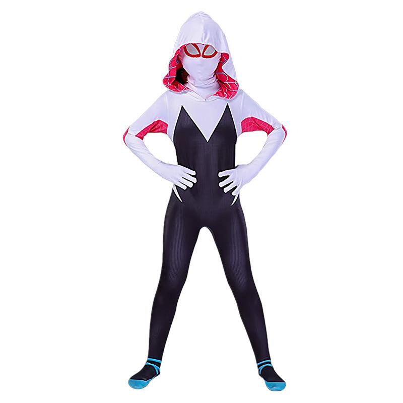 Costume Halloween Spider-Man Bodysuit Kids Miles Costume Heroes Expedition Cos Onesie