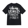 Mens Loose Fit Short Sleeve T-Shirt 270g Heavyweight Cotton Tee Casual Top In Navy Khaki Black White