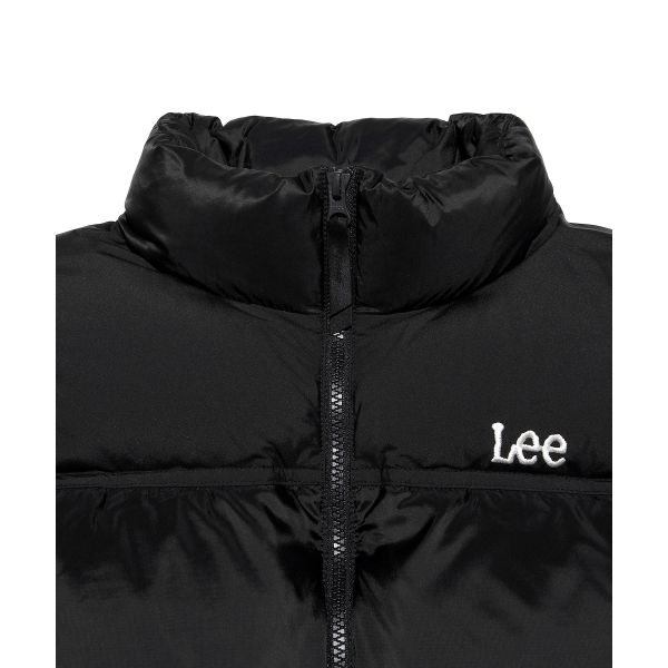 Lee Korean Style Warm Short Stand Collar Two-Way Zipper Down Jacket Women Outerwear LE2504DP60BK