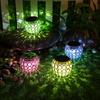 LED Solar Hollow Garden Lawn Lamp Courtyard Landscape Decoration Lighting Lamp