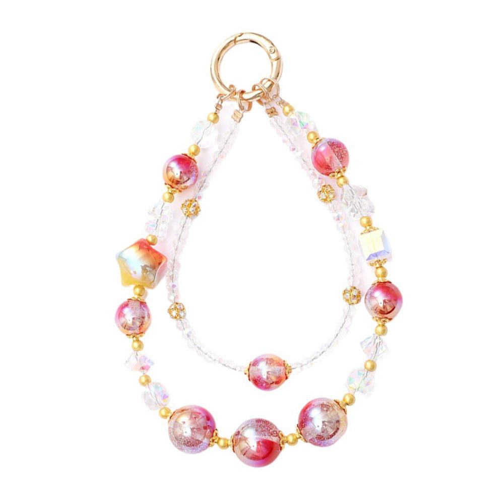 

Подвеска для сумки, бисерная цепочка для телефона, шнурок для телефона с бантиком, ремешок для чехла для наушников style 3