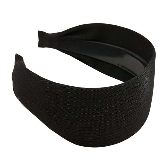 Women Retro Headband Elastic Design Wide Hair Hoop Adjustable Fit Lightweight Comfortable Hair Accessory