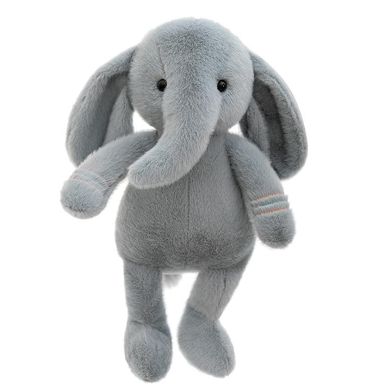 Soothing Sleeping Baby Elephant Doll Super Cute Elephant Doll Children Sleeping Plush Toy Photo Props Doll Gift
