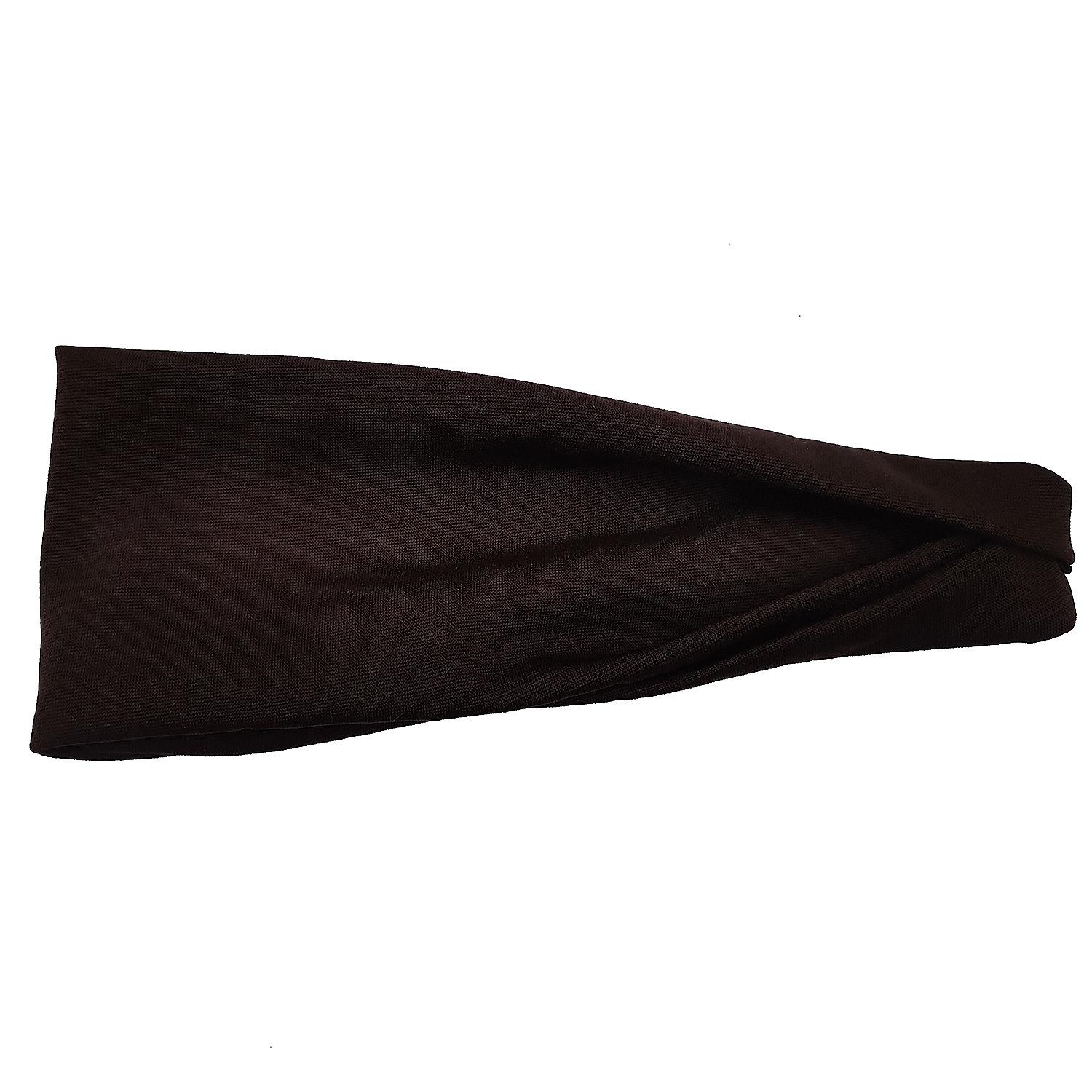 

Женские однотонные эластичные повязки для волос, повязка на голову для йоги, модный тюрбан, обруч для макияжа, винтажная повязка на голову, аксессуары для волос