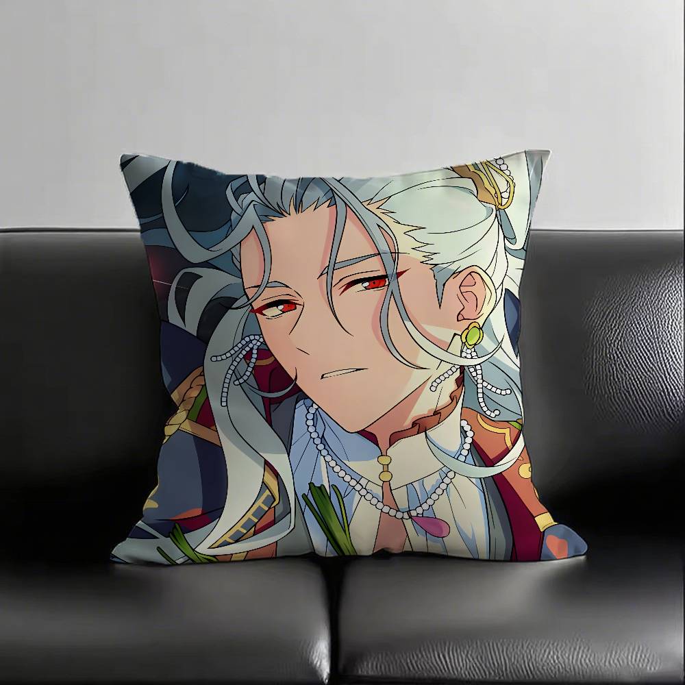 1pc Nagisa Ran Pillow Case Fashion Square Pillowcase Bedroom Sofa Room Ins Decoration Leisure