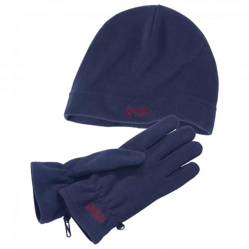Atlas For Men Mens Microfleece Beanie & Gloves Set