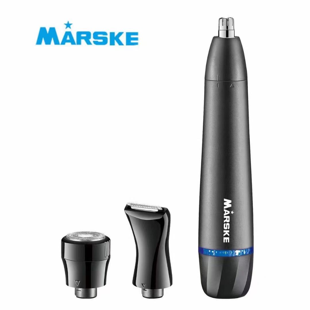 MRASKE Multi-functional 3-in-1 Nose Hair Trimmer | Lithium Battery & USB Fast Charging 50,000 RPM