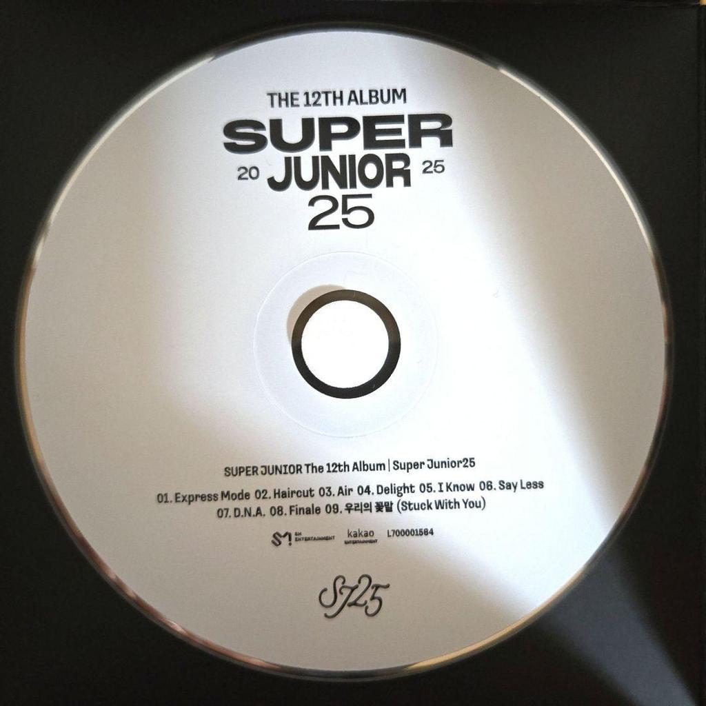 [USED] SUPERJUNIOR 25Ver. Package Box