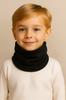 Children' Scarf from 9 years of age, universal, autumn-winter, black color