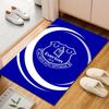 Everton Club Logo on Blue Background Patterned carpet, suitable as a non slip play mat for the living room and bedroom sofa