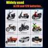 12V 6V Car Motorcycle Jump Starter Portable Maintainer Power Battery Charger