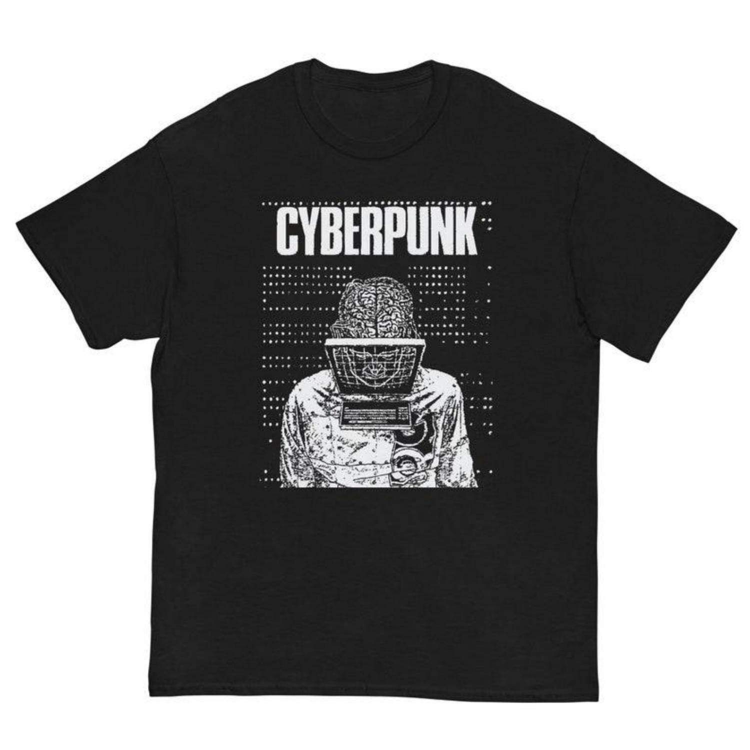

Футболка Cyberpunk 230 Gsm 100% Cotton для любителей ролевых игр в стиле 90-х годов, винтажных игр, ретро-игр, киберпанка, винтажных ролевых игр, ретро-игр S чёрный