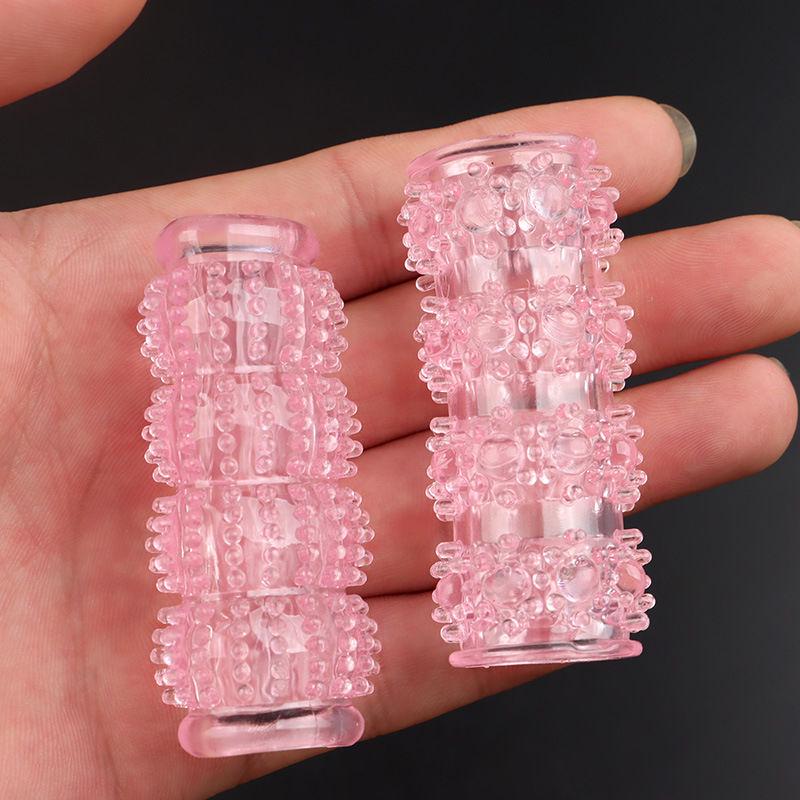 One-Hand Adult Sex Toy: Big and Small Flower Spiky Sleeves, Fun Heterosexual Sleeve.