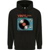 Retro Vinyl Records Turntable DJ Music Hoodie