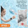 Portable Swim Smartwatch Protector IPX8 Waterproof Children's Watch Seal Bag  Drifting