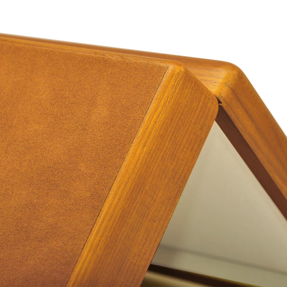 Woodten Beige Jewelry Box Ring Box Ring Storage Large Capacity Ring Organizer Wooden Ring Box Ring Storage Box Wooden Jewelry Box (Off White)