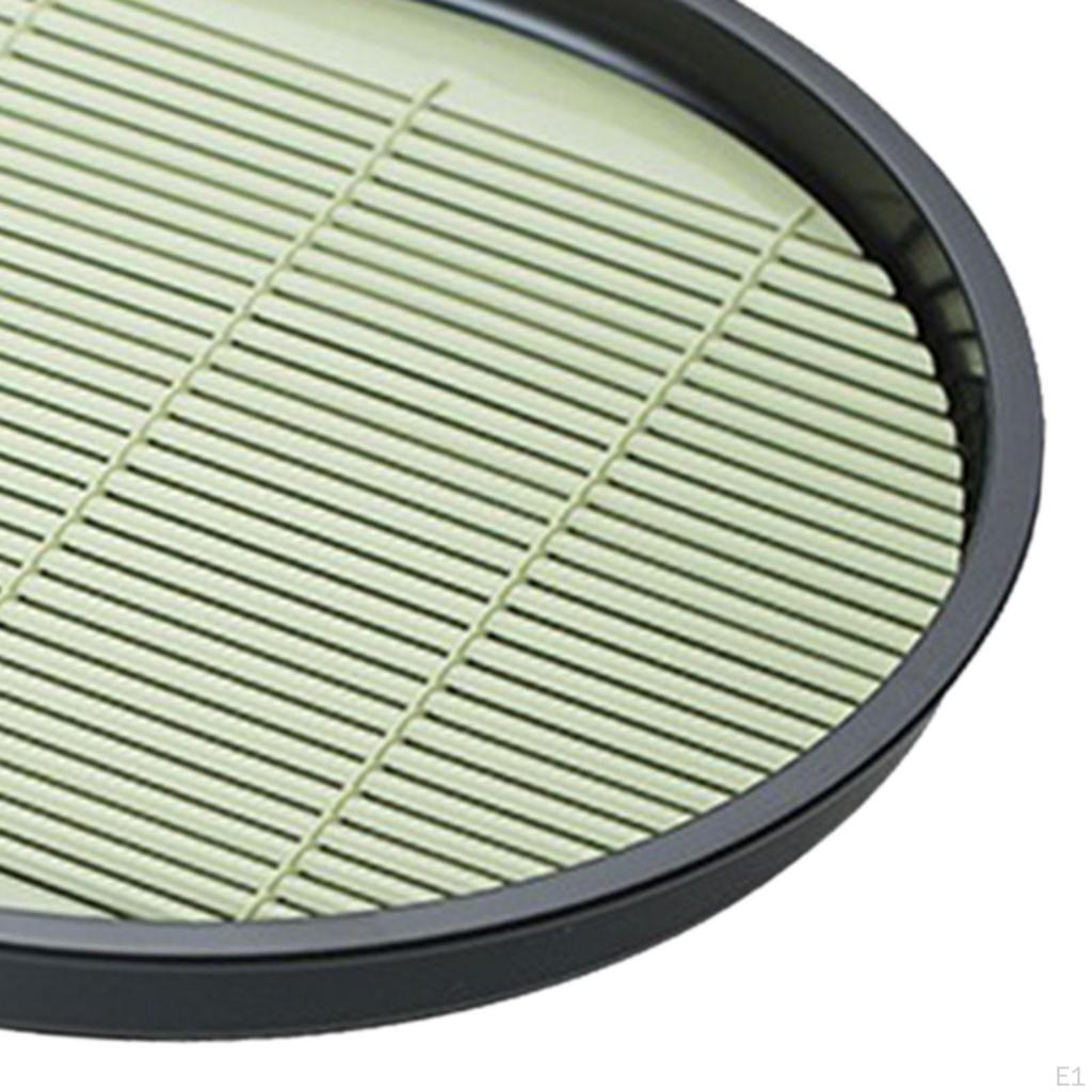 Cold Noodle Serving Platter with Drain Mat for Soba And Udon