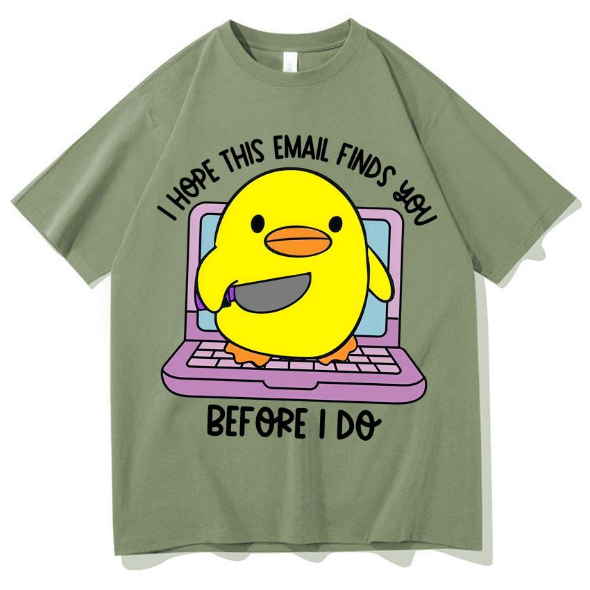 

Peace Was Never An Option Cute Animal Tshirt Funny Goose Graphic Unisexs Women Summer Tee Shirts Summer Aesthetic Short Sleeve Tops 4XL