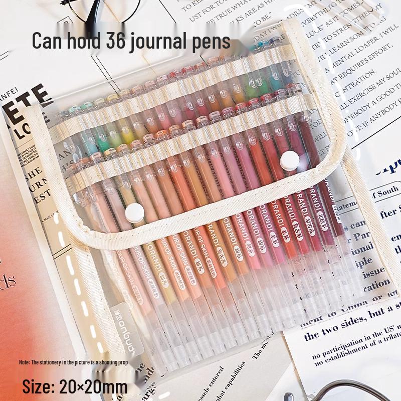 Blueguo Morandi Highlighter Pen Set: 135-Color Journal & Drawing Markers