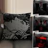 BBerserk Comic Cushion Cover Natural Linen Organic Fabric DoubleSided Printing Sofa Home Decor Gift Pillow Case