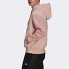 adidas Sweatshirts Unisex Steam White Pink Hooded Moderate Regular HU0413