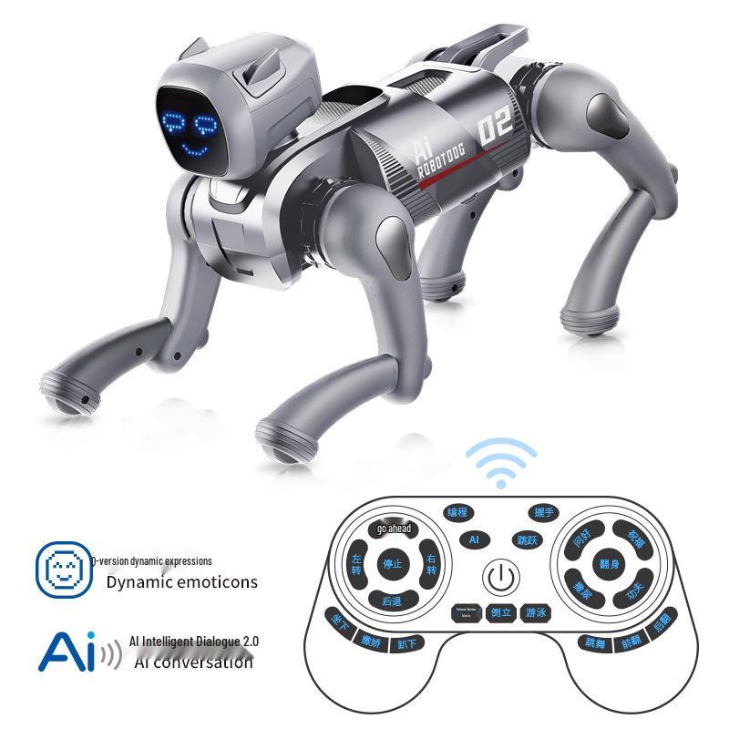 AI Robot Dog: Smart Educational Toy & Companion with Remote Control for Children